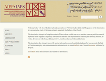 Tablet Screenshot of aiep-iaps.org